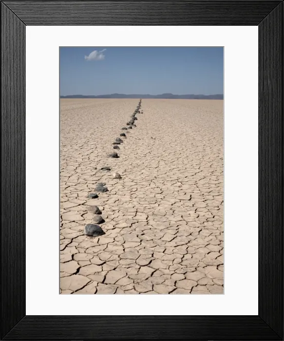 Framed Print : The flat expanse of the Grand Barra Depression, Djibouti, Africa Framed Print : The flat expanse of the Grand Barra Depression, Djibouti, Africa