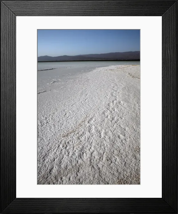 Framed Print : Lac Assal, the lowest point on the African continent and the most saline body of water on earth Framed Print : Lac Assal, the lowest point on the African continent and the most saline body of water on earth