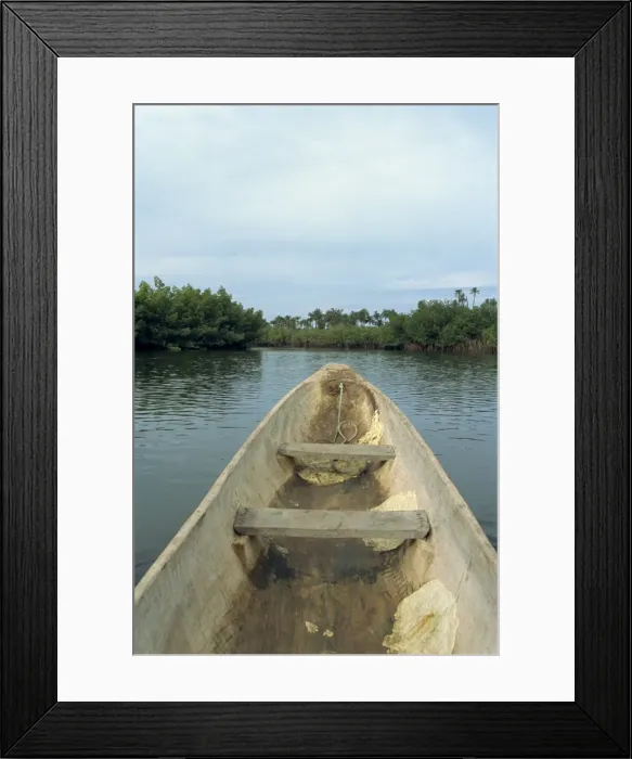 Framed Print : Makasutu, near Banjul, Gambia, West Africa, Africa