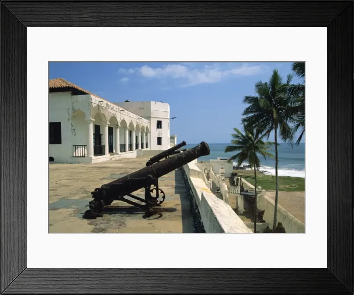 Framed Print : St. Georges Fort, oldest fort built by Portuguese in the sub-Sahara, Elmina Framed Print : St. Georges Fort, oldest fort built by Portuguese in the sub-Sahara, Elmina