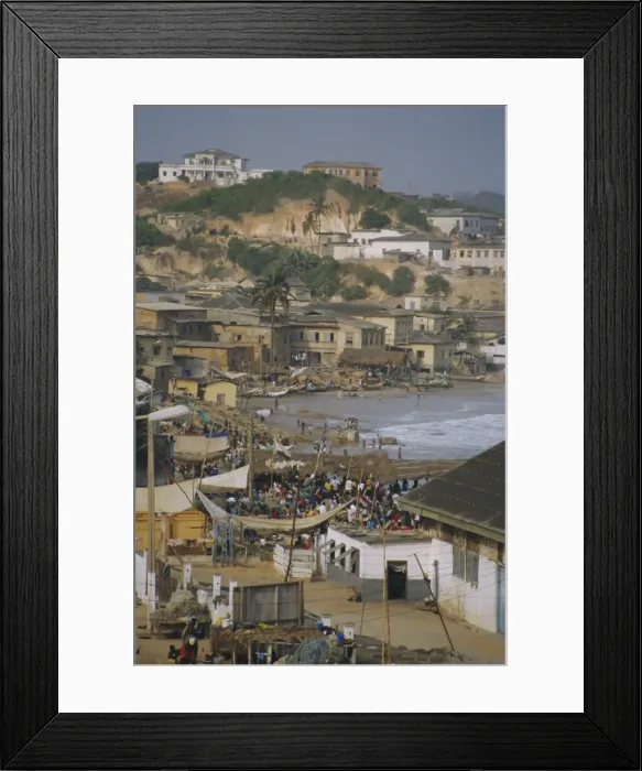 Framed Print : Cape Coast, Ghana, Africa