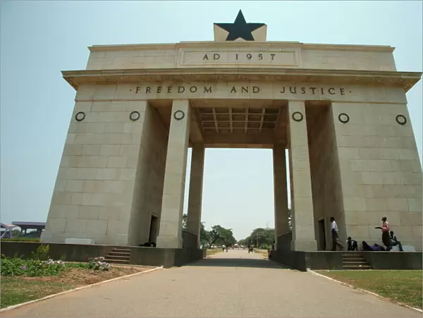 Independence Arch, Accra, Ghana, West Africa, Africa