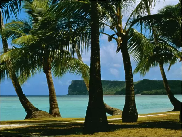 Beach view, Guam, Pacific