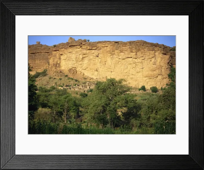 Framed Print : Escarpment, Bandiagara, Dogon area, UNESCO World Heritage Site, Mali, Africa Framed Print : Escarpment, Bandiagara, Dogon area, UNESCO World Heritage Site, Mali, Africa