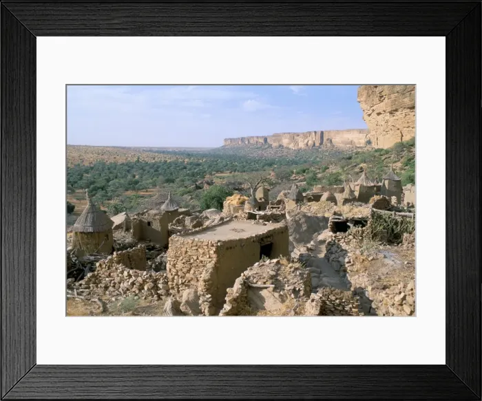 Framed Print : Village of Tereli, near to Sanga Framed Print : Village of Tereli, near to Sanga