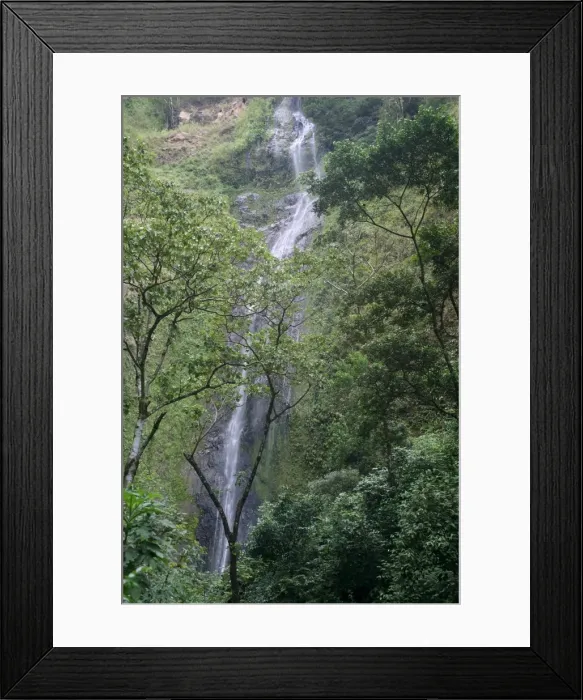 Framed Print : San Ramon waterfall, Ometepe island, Nicaragua, Central America Framed Print : San Ramon waterfall, Ometepe island, Nicaragua, Central America