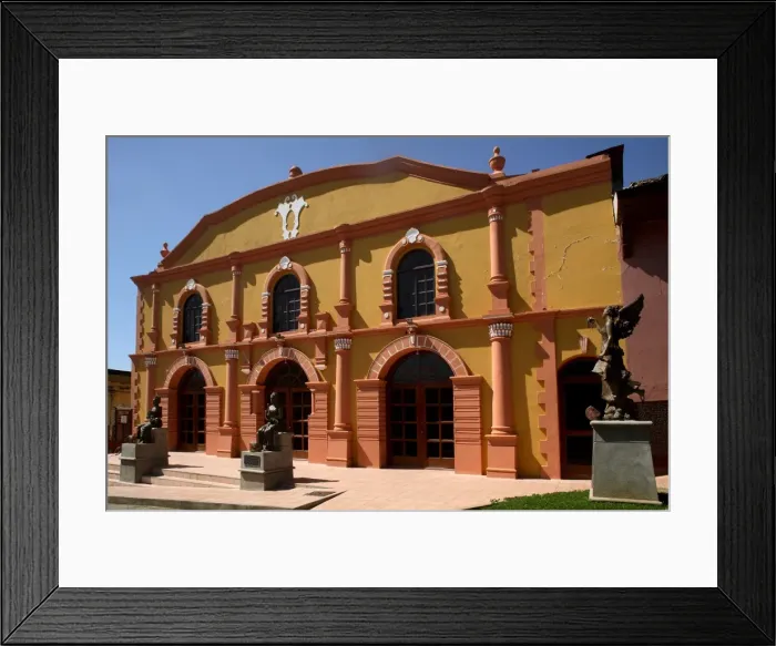 Framed Print : Theatre, Leon, Nicaragua, Central America Framed Print : Theatre, Leon, Nicaragua, Central America