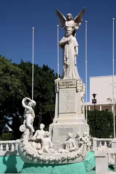 Ruben Dario memorial, Managua, Nicaragua, Central America