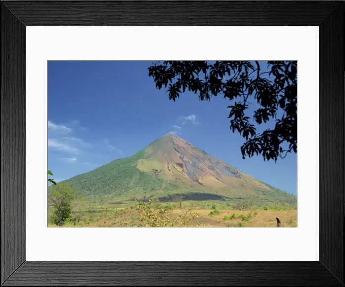 Framed Print : The perfect cone of Volcan Concepcion, 1610m, one of two volcanoes that make up the island of Omotepe, Nicaragua Framed Print : The perfect cone of Volcan Concepcion, 1610m, one of two volcanoes that make up the island of Omotepe, Nicaragua