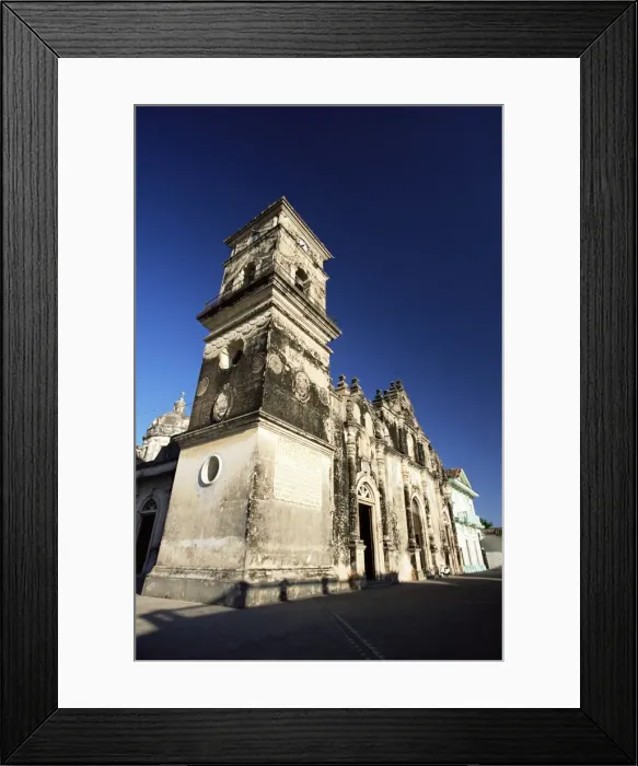 Framed Print : Church of La Merced, dating from 1781, Granada, Nicaragua, Central America Framed Print : Church of La Merced, dating from 1781, Granada, Nicaragua, Central America