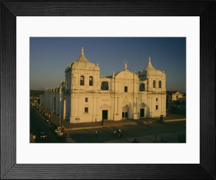 Framed Print : The cathedral, which took 100 years to build from 1746, and where the poet Dario is entombed Framed Print : The cathedral, which took 100 years to build from 1746, and where the poet Dario is entombed