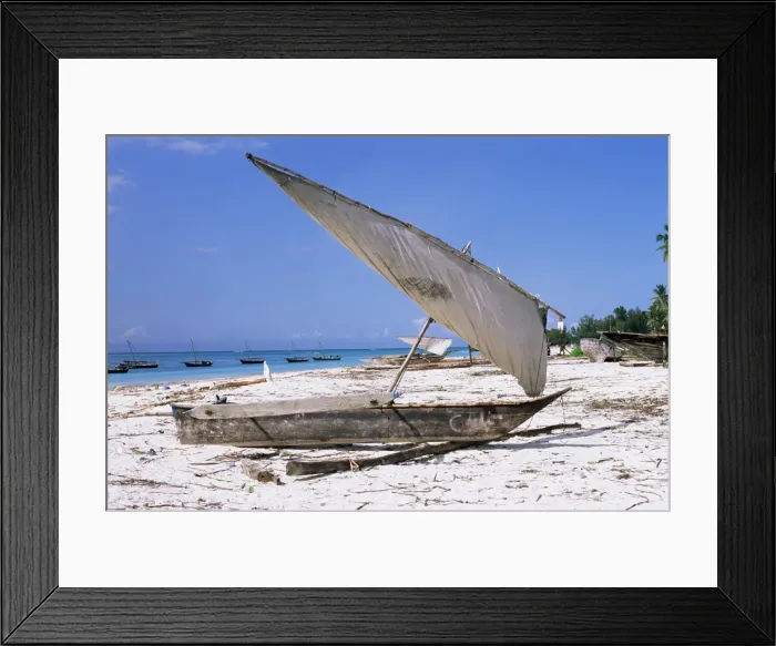 Framed Print : Dhow on the beach at Nungwi, island of Zanzibar, Tanzania, East Africa, Africa Framed Print : Dhow on the beach at Nungwi, island of Zanzibar, Tanzania, East Africa, Africa