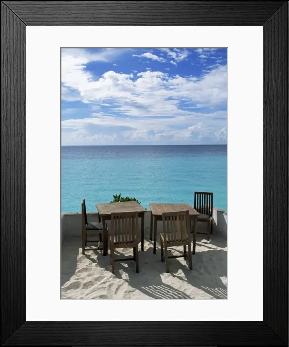 Framed Print : Balcony overlooking Indian Ocean, Nungwi beach, island of Zanzibar, Tanzania Framed Print : Balcony overlooking Indian Ocean, Nungwi beach, island of Zanzibar, Tanzania