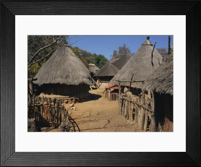 Framed Print : Falls craft village, Victoria Falls, Zimbabwe, Africa Framed Print : Falls craft village, Victoria Falls, Zimbabwe, Africa