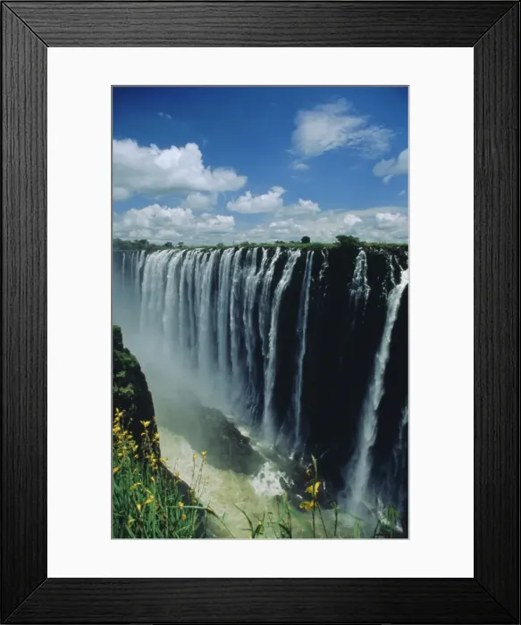 Framed Print : Victoria Falls, Zimbabwe, Africa Framed Print : Victoria Falls, Zimbabwe, Africa