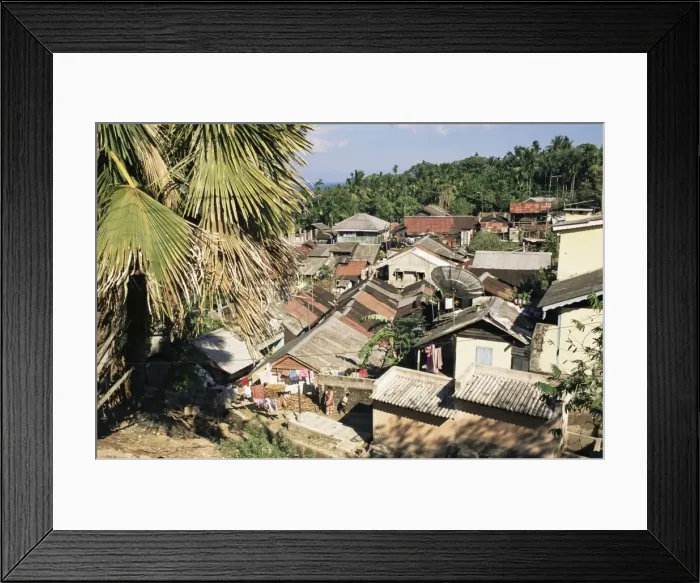 Framed Print : Haddo village by the harbour for Port Blair, Andaman Islands, Indian Ocean, India, Asia Framed Print : Haddo village by the harbour for Port Blair, Andaman Islands, Indian Ocean, India, Asia
