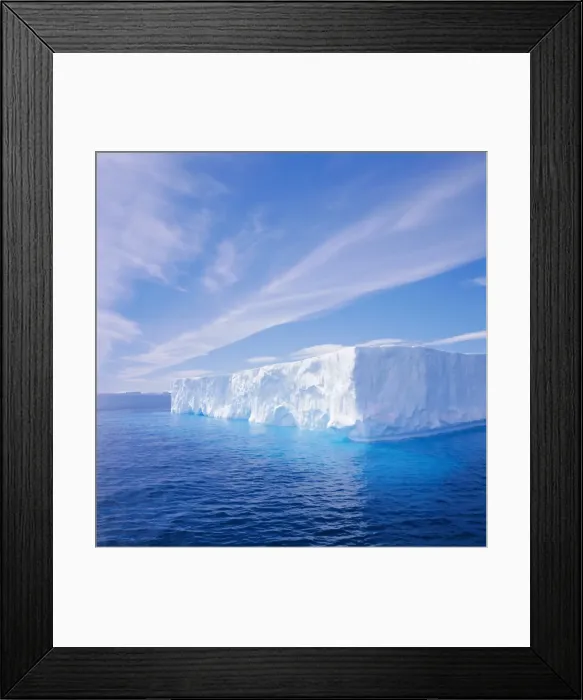 Framed Print : Tabular iceberg, Antarctic Ocean, Antarctica Framed Print : Tabular iceberg, Antarctic Ocean, Antarctica