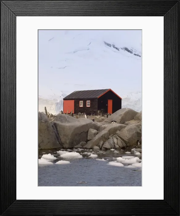 Framed Print : British base, Port Lockroy, Antarctic Peninsula, Antarctica, Polar Regions Framed Print : British base, Port Lockroy, Antarctic Peninsula, Antarctica, Polar Regions