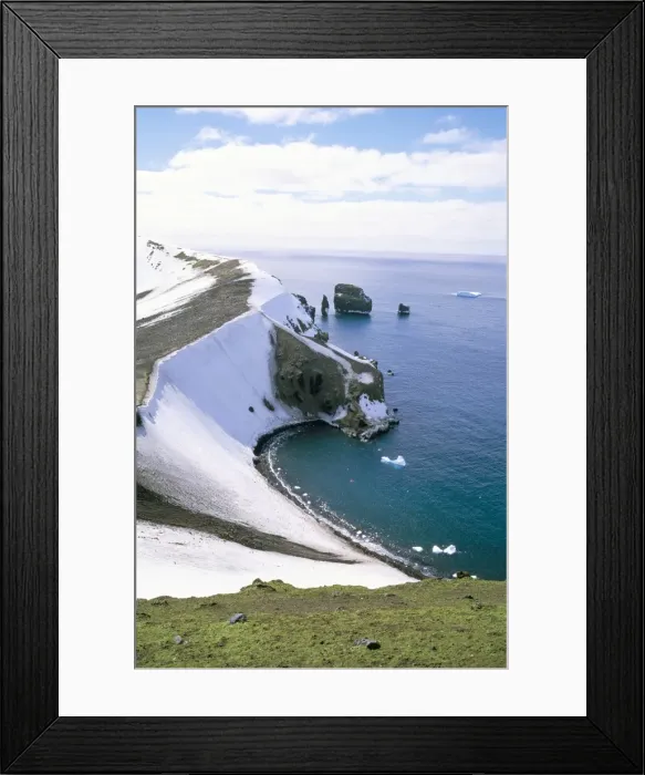 Framed Print : Deception Island, a dormant volcano, South Shetland Islands, South Atlantic Framed Print : Deception Island, a dormant volcano, South Shetland Islands, South Atlantic