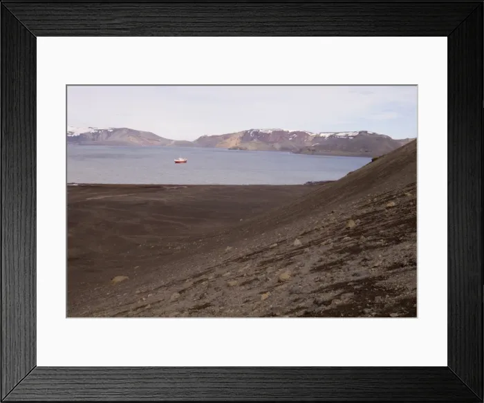 Framed Print : Deception Island, South Shetland Islands, Antarctica, Polar Regions Framed Print : Deception Island, South Shetland Islands, Antarctica, Polar Regions