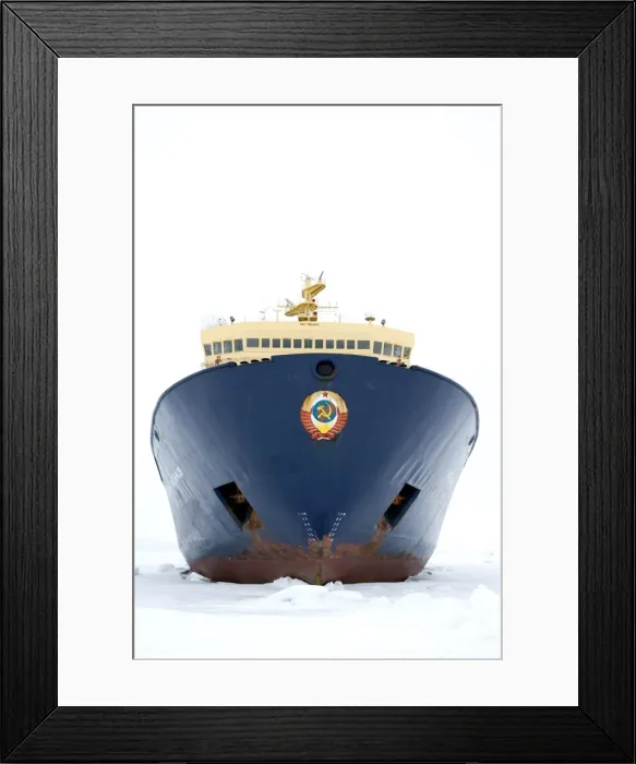 Framed Print : Russian icebreaker, Kapitan Khlebnikov in pack ice, Weddell Sea, Antarctica Framed Print : Russian icebreaker, Kapitan Khlebnikov in pack ice, Weddell Sea, Antarctica