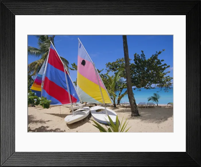 Framed Print : Sail boats, Galley Bay, Antigua, Caribbean, West Indies, Central America Framed Print : Sail boats, Galley Bay, Antigua, Caribbean, West Indies, Central America