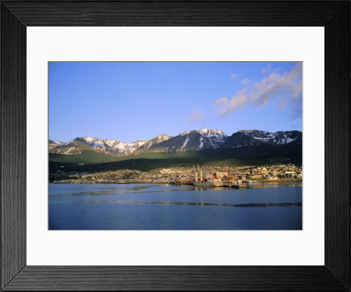 Framed Print : Ushuaia, the southernmost town in the Argentine, Argentina, South America Framed Print : Ushuaia, the southernmost town in the Argentine, Argentina, South America