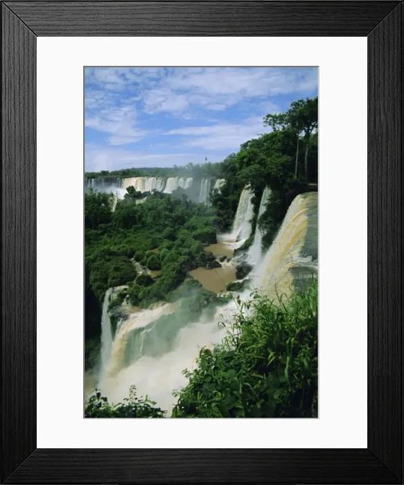 Framed Print : Iguacu Falls, Argentina, South America