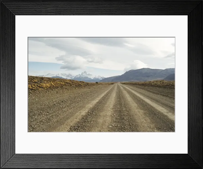 Framed Print : Road to El Chalten, Patagonia, Argentina, South America Framed Print : Road to El Chalten, Patagonia, Argentina, South America
