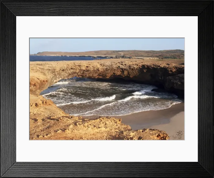 Framed Print : Natural bridge, Aruba, West Indies, Dutch Caribbean, Central America Framed Print : Natural bridge, Aruba, West Indies, Dutch Caribbean, Central America