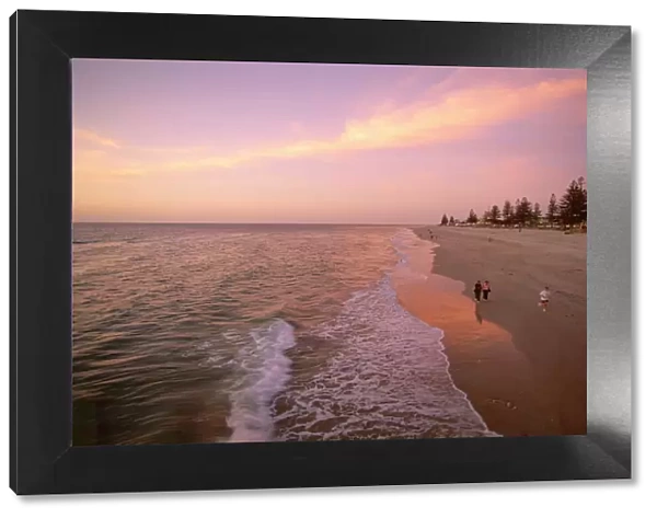 Sunset, Brighton Beach, Adelaide, South Australia, Australia, Pacific