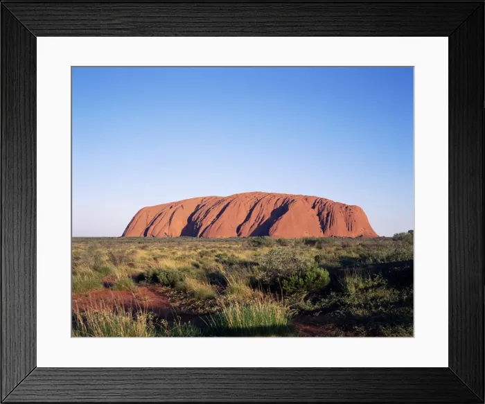Framed Print : Uluru (Ayers Rock), Uluru-Kata Tjuta National Park, UNESCO World Heritage Site Framed Print : Uluru (Ayers Rock), Uluru-Kata Tjuta National Park, UNESCO World Heritage Site
