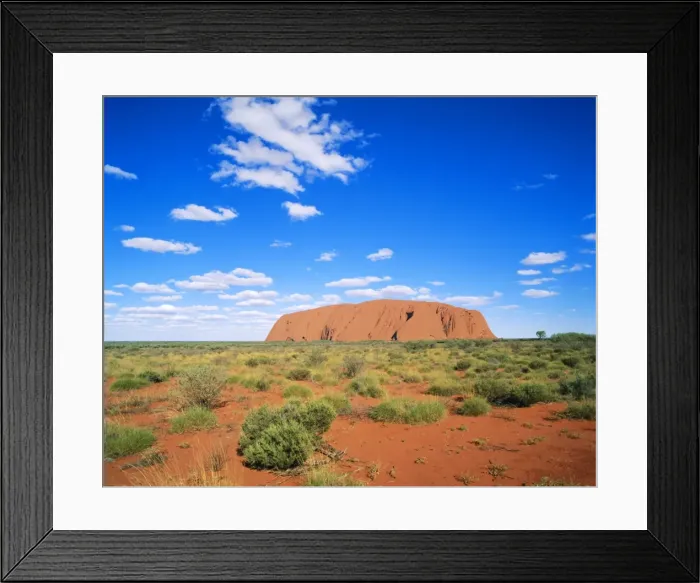 Framed Print : Ayers Rock, Uluru National Park, Northern Territory, Australia Framed Print : Ayers Rock, Uluru National Park, Northern Territory, Australia