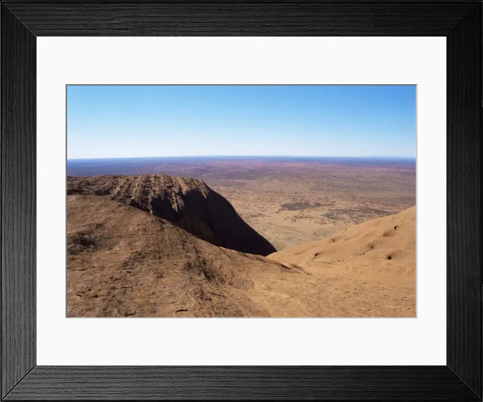 Framed Print : View from Ayers Rock (Uluru), Uluru-Kata Tjuta National Park, UNESCO World Heritage Site Framed Print : View from Ayers Rock (Uluru), Uluru-Kata Tjuta National Park, UNESCO World Heritage Site
