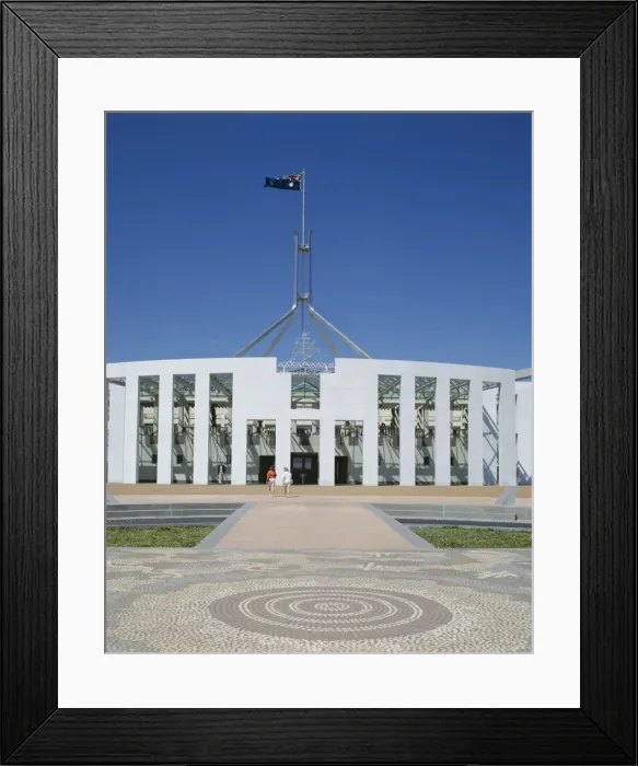 Framed Print : Exterior of the new Parliament building, Canberra, Australian Capital Territory (ACT) Framed Print : Exterior of the new Parliament building, Canberra, Australian Capital Territory (ACT)