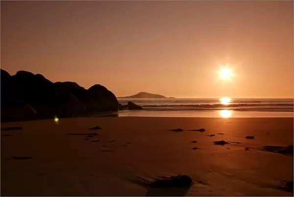Sunset at Whiskey Beach, Wilsons Promontory National Park, Victoria, Australia, Pacific
