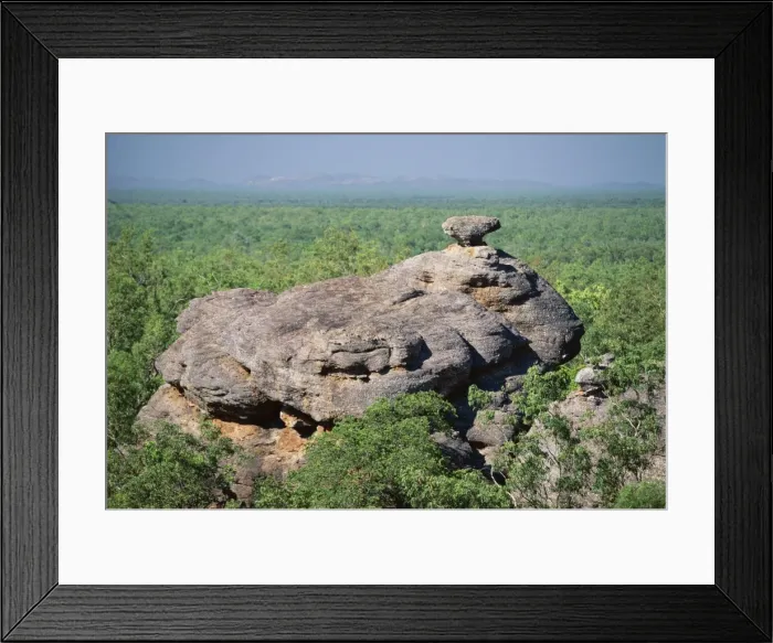 Framed Print : Part of Nourlangie Rock, sacred aboriginal shelter and rock art site, Kakadu National Park Framed Print : Part of Nourlangie Rock, sacred aboriginal shelter and rock art site, Kakadu National Park