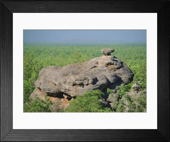 Framed Print : Part of Nouriangie Rock, sacred Aboriginal shelter and rock art site in north east of national park Framed Print : Part of Nouriangie Rock, sacred Aboriginal shelter and rock art site in north east of national park