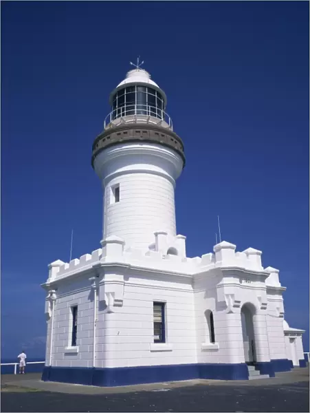 Exterior of Byron Bay Lighthouse at Byron Bay, New South Wales, Australia, Pacific