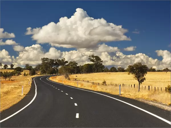 Road, near Armidale, New South Wales, Australia, Pacific