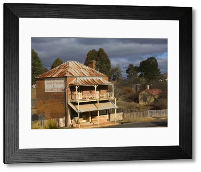 Framed Print : House, Hill End, historic gold mining town, New South Wales, Australia, Pacific Framed Print : House, Hill End, historic gold mining town, New South Wales, Australia, Pacific