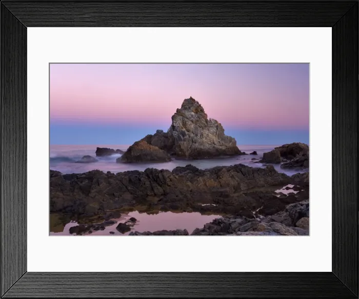 Framed Print : Shore near Bermagui at dusk, New South Wales, Australia, Pacific Framed Print : Shore near Bermagui at dusk, New South Wales, Australia, Pacific