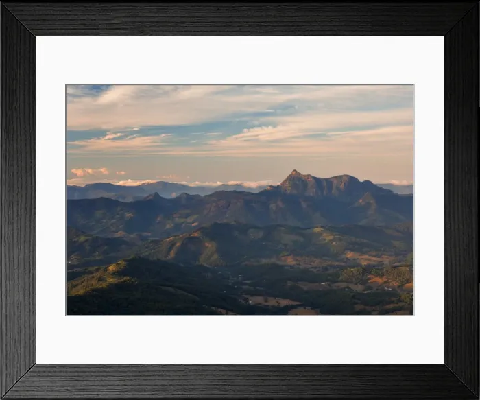 Framed Print : Mount Warning and Tweed Valley, New South Wales, Australia, Pacific Framed Print : Mount Warning and Tweed Valley, New South Wales, Australia, Pacific