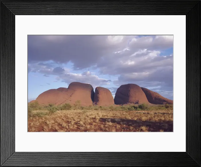 Framed Print : Mount Olga from the west, Northern Territory, Australia Framed Print : Mount Olga from the west, Northern Territory, Australia