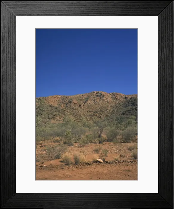 Framed Print : Landscape of the West MacDonnell Ranges in the Alice Springs area of Northern Territory Framed Print : Landscape of the West MacDonnell Ranges in the Alice Springs area of Northern Territory