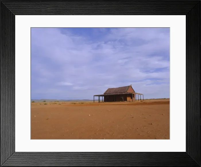 Framed Print : Outback shack, New South Wales, Australia Framed Print : Outback shack, New South Wales, Australia