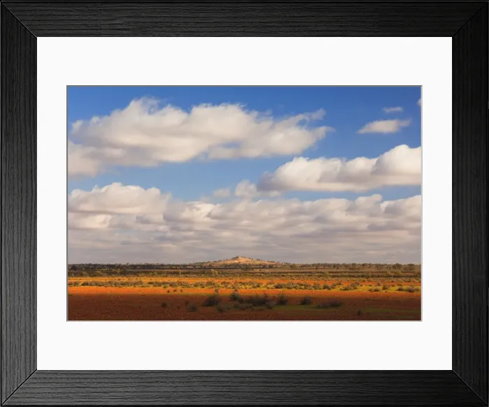 Framed Print : Outback scenery, near White Cliffs, New South Wales, Australia, Pacific Framed Print : Outback scenery, near White Cliffs, New South Wales, Australia, Pacific