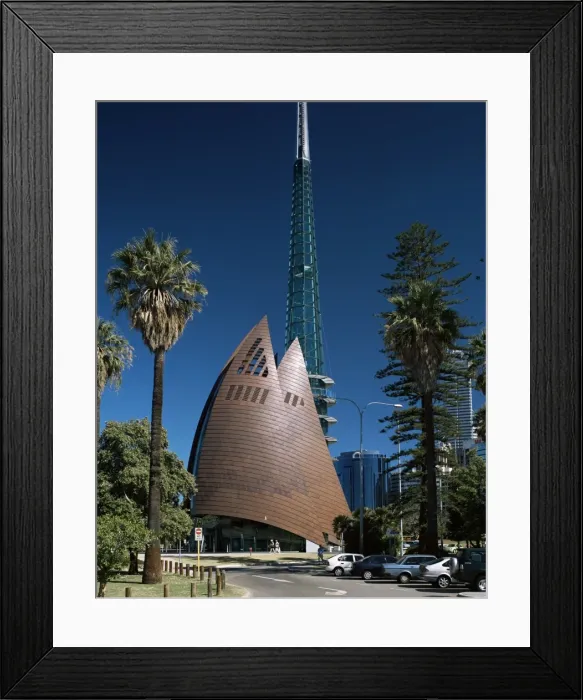 Framed Print : Swan Bells tower, Perth, Western Australia, Australia, Pacific Framed Print : Swan Bells tower, Perth, Western Australia, Australia, Pacific