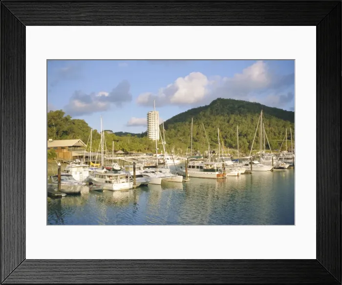Framed Print : Marina, Hamilton Island, Whitsundays, Queensland, Australia Framed Print : Marina, Hamilton Island, Whitsundays, Queensland, Australia