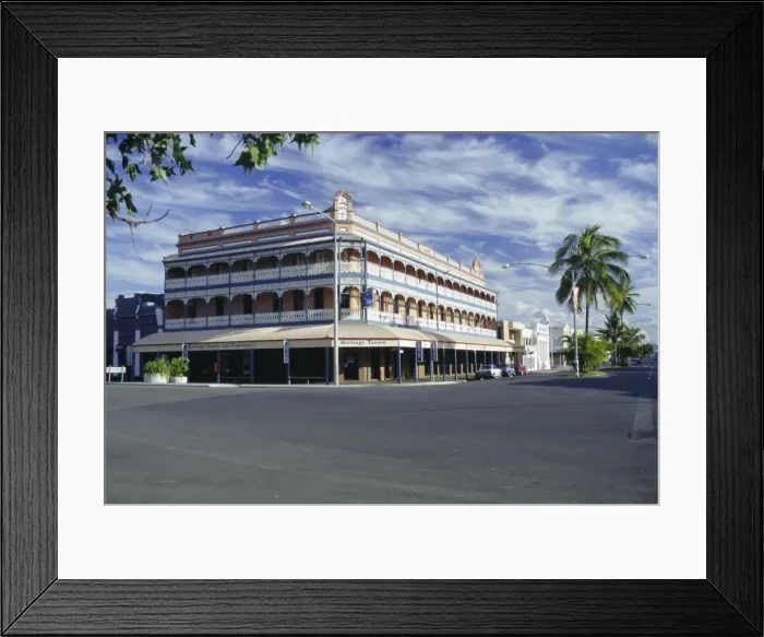 Framed Print : Traditional architecture, Rockhampton, Queensland, Australia, Pacific Framed Print : Traditional architecture, Rockhampton, Queensland, Australia, Pacific